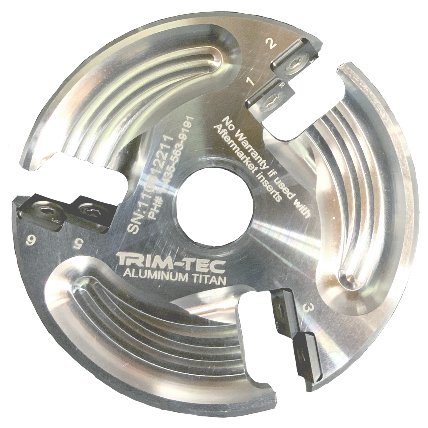 Aluminum Titan 6 blade 3MM