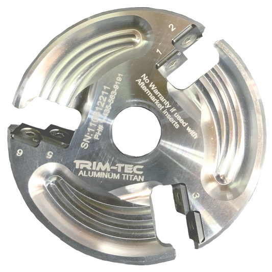 Aluminum Titan 6 blade 3MM