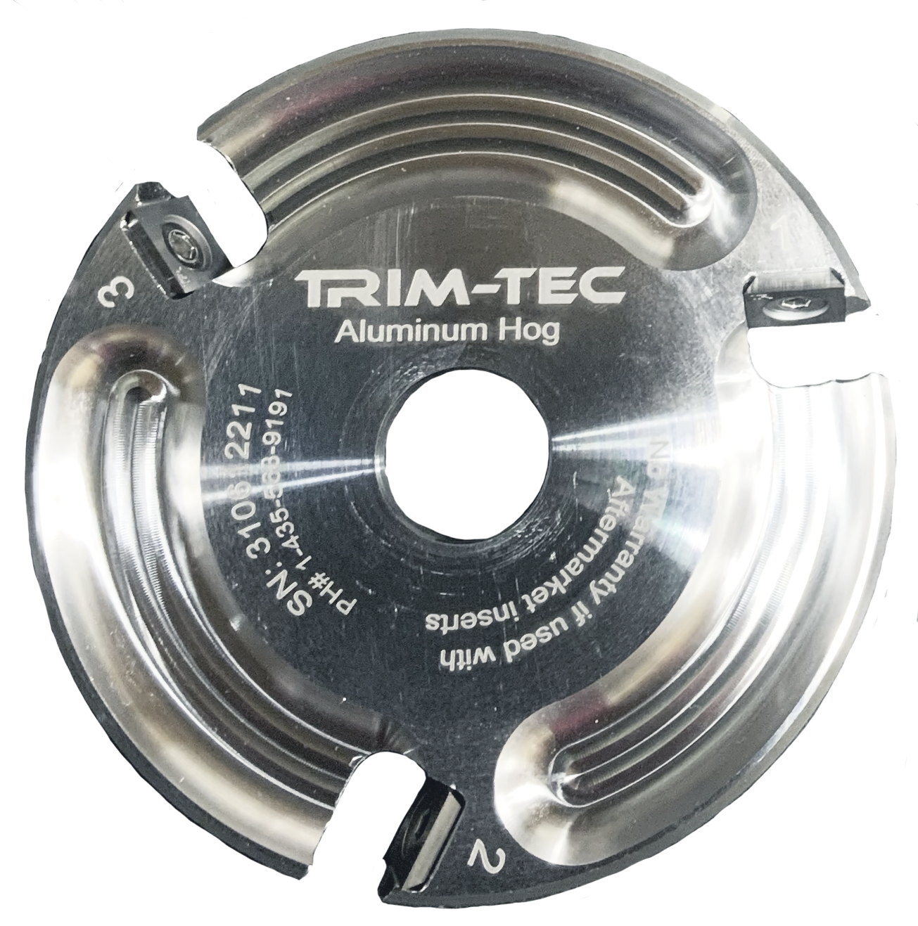 Aluminum Hog 3 blade 3MM