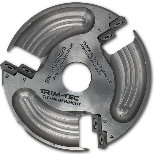 Aluminum RimCut 6 Blade 3MM (International Wholesale)