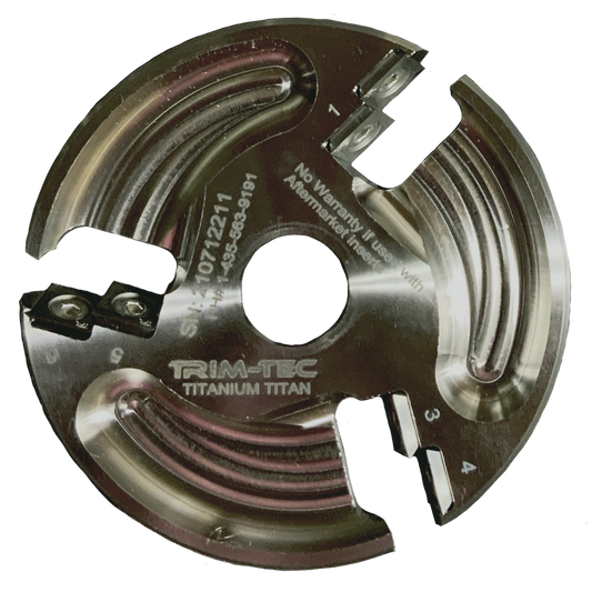Titanium Titan 6 blade 3MM